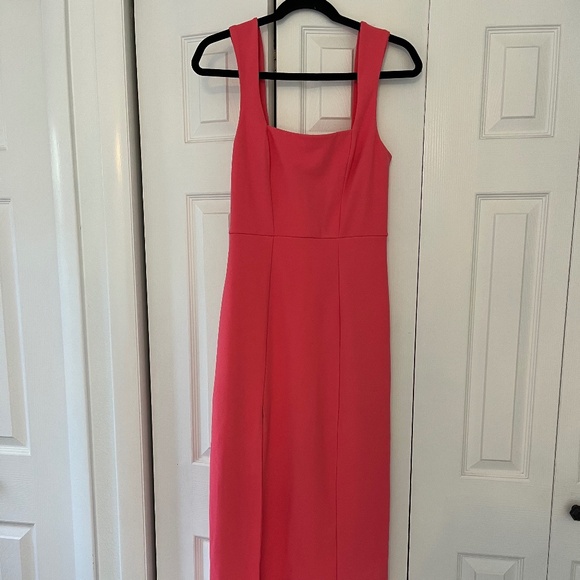 Show me your Mumu Eden Midi Dress - stretch - Picture 1 of 3